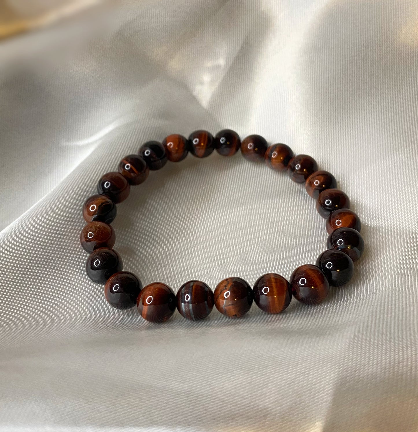 Red Tigers Eye Bracelet