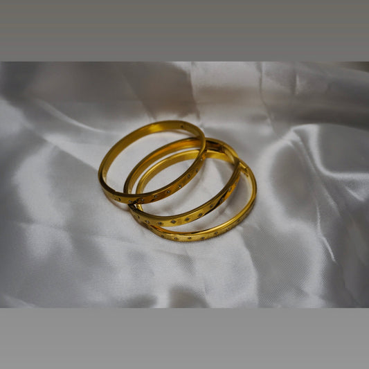 Gold Star Bangle